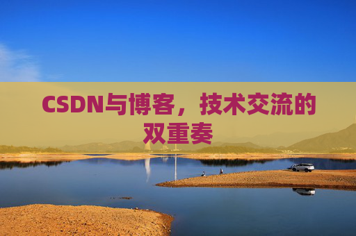 CSDN与博客，技术交流的双重奏